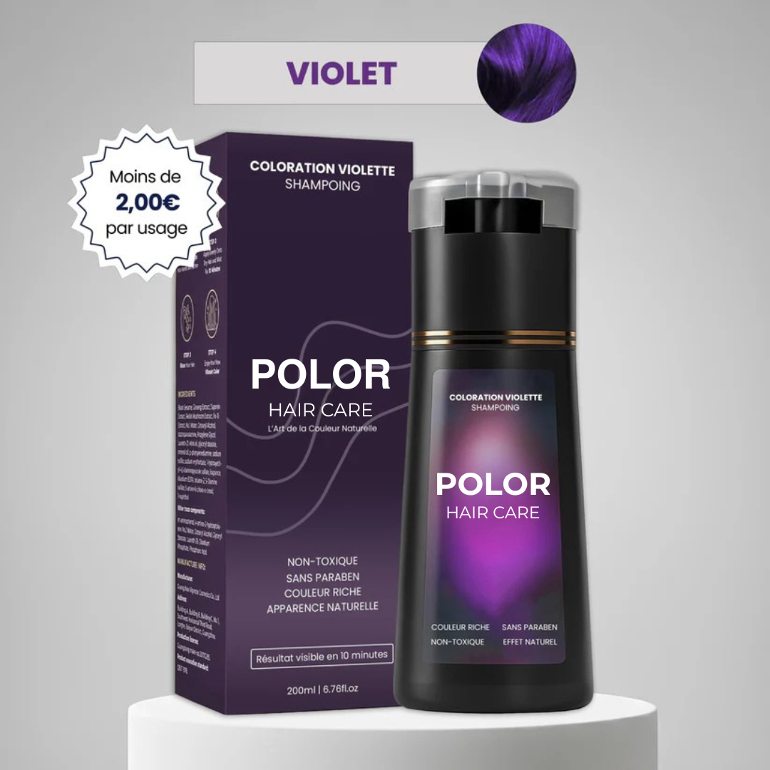 Shampoing colorant instantané