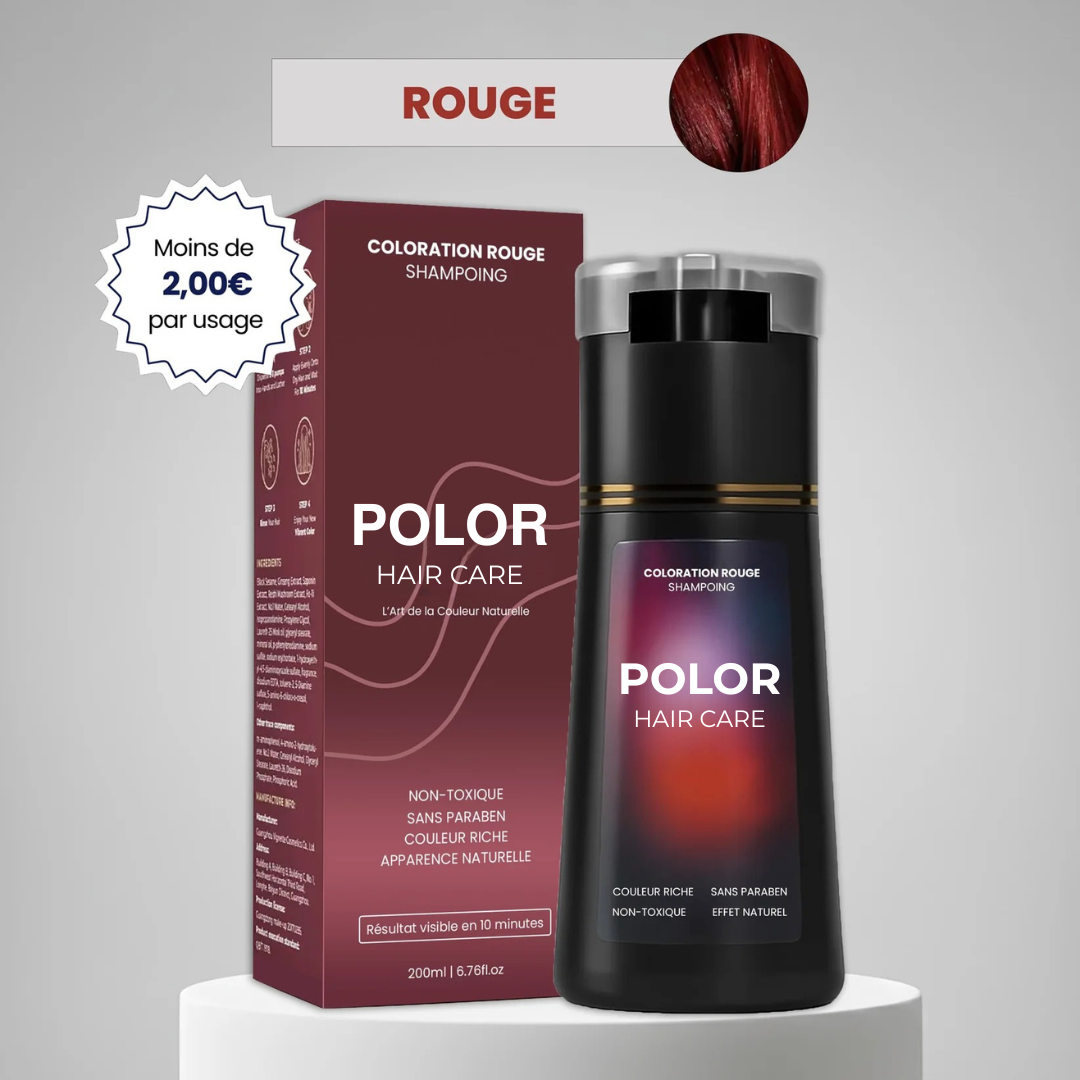 Shampoing colorant instantané