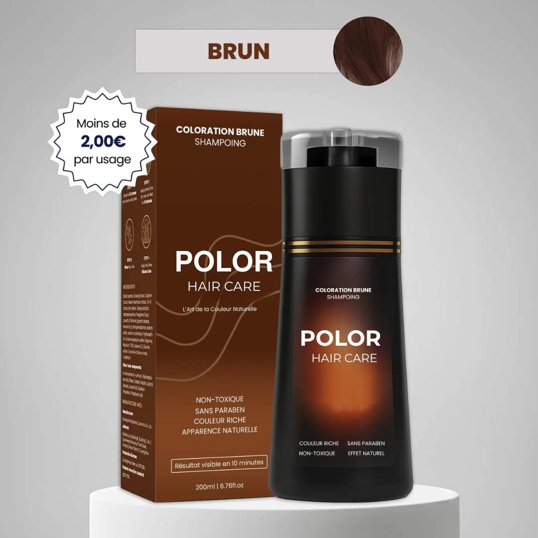 Shampoing colorant instantané